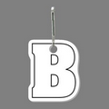 Zippy Clip & Capital Letter "B" Tag